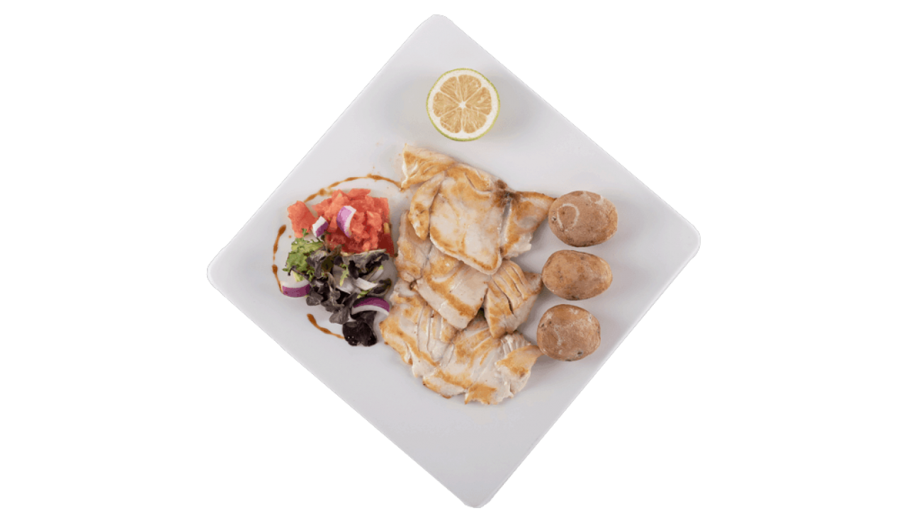filete de pescado a la plancha