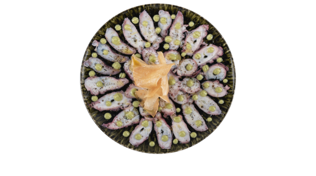 Carpaccio de pulpo