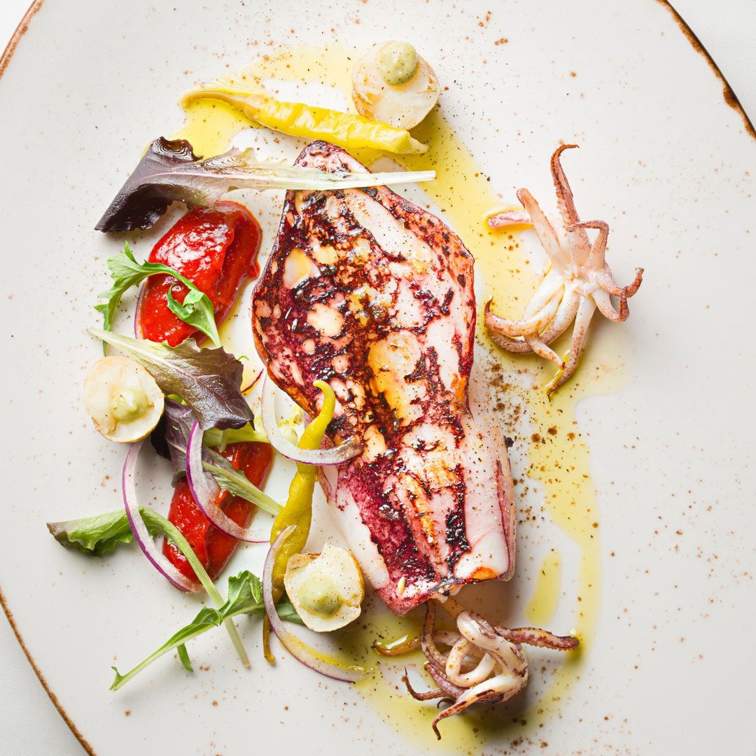 Calamar sahariano a la Plancha