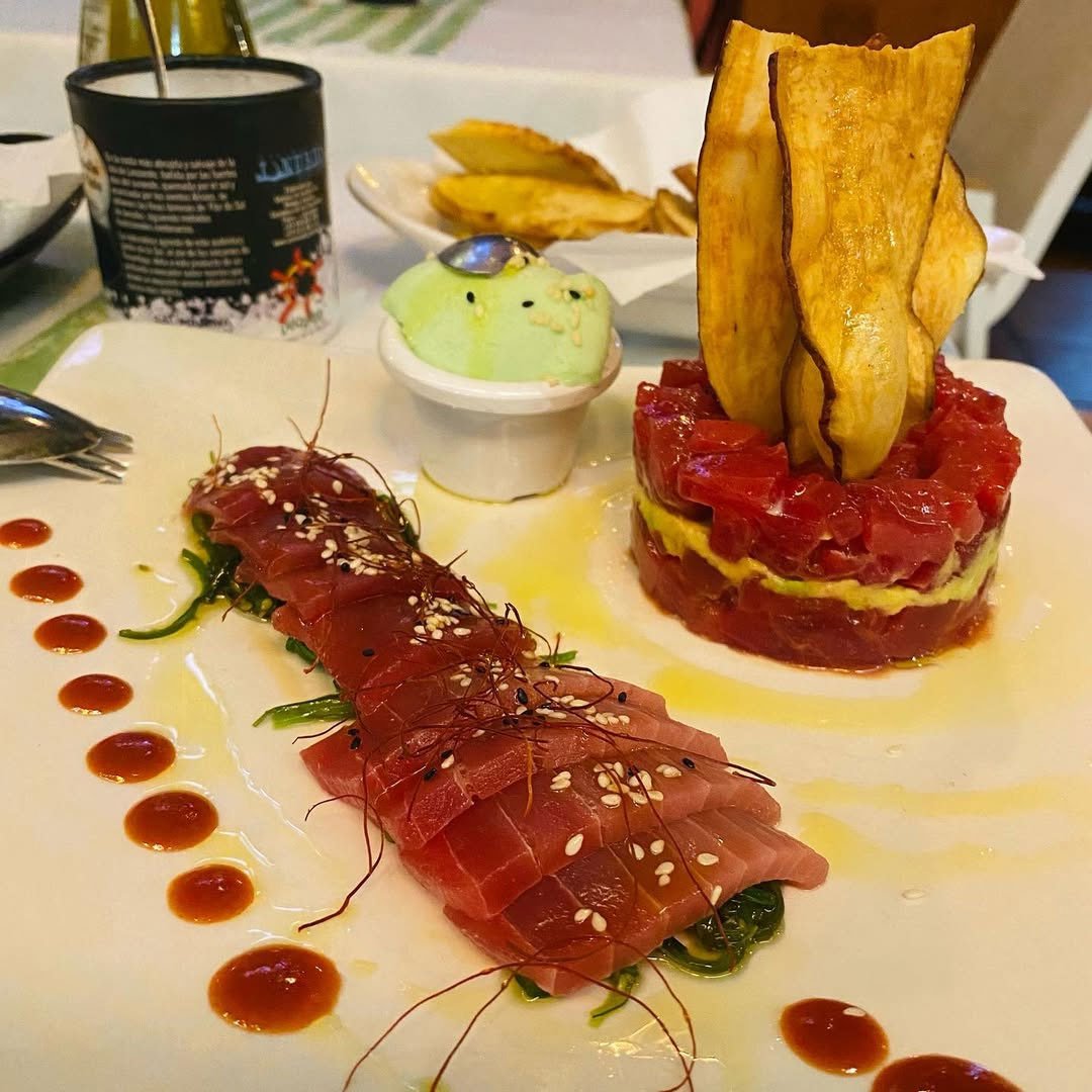 Trilogía de atún rojo: Tartar, Sashimide descargamento y tarantelo